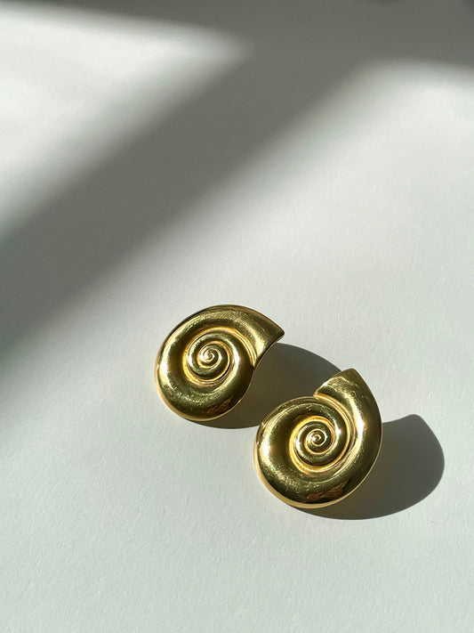 Ammonite Earrings