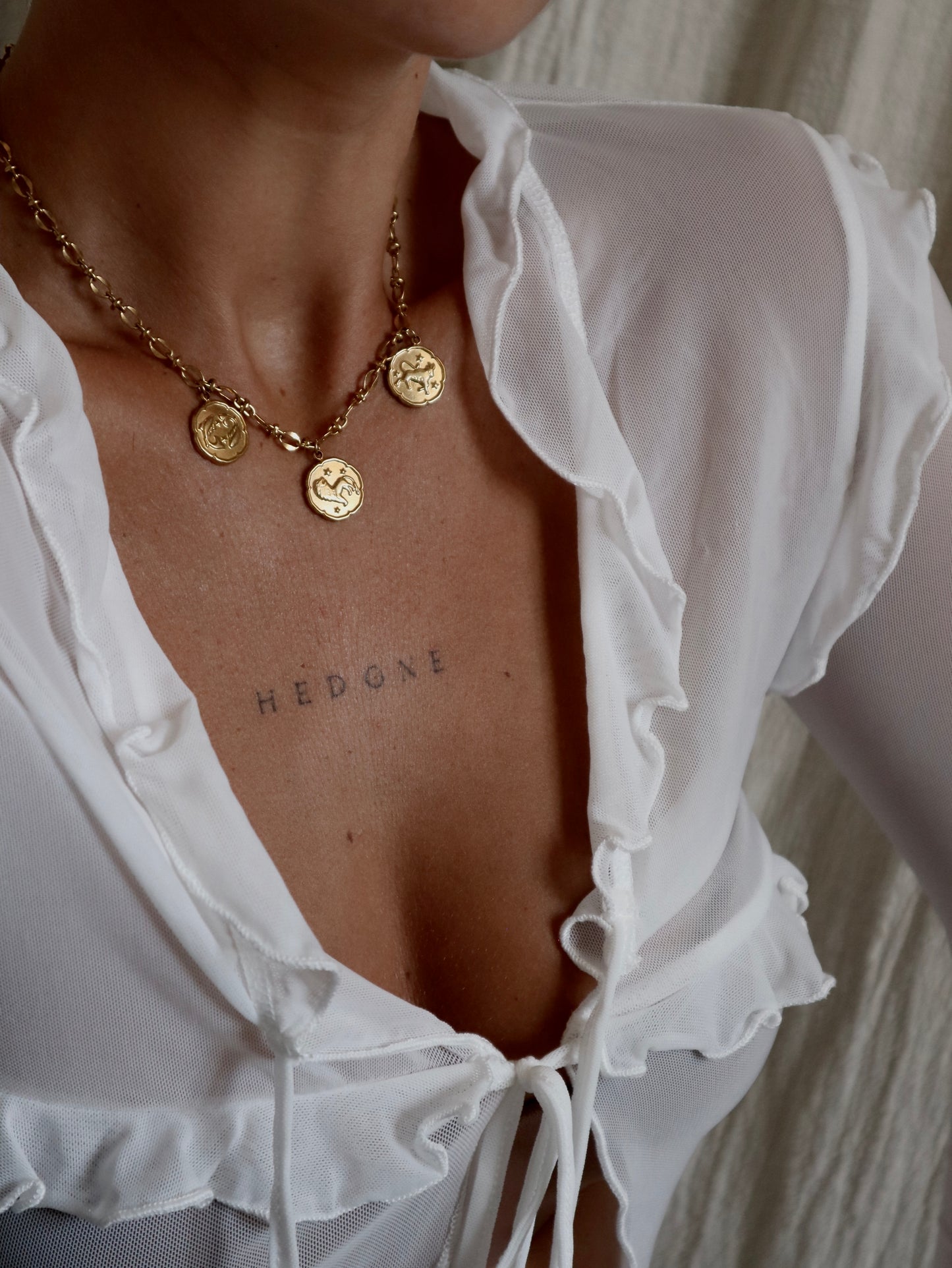 Cosmic necklace
