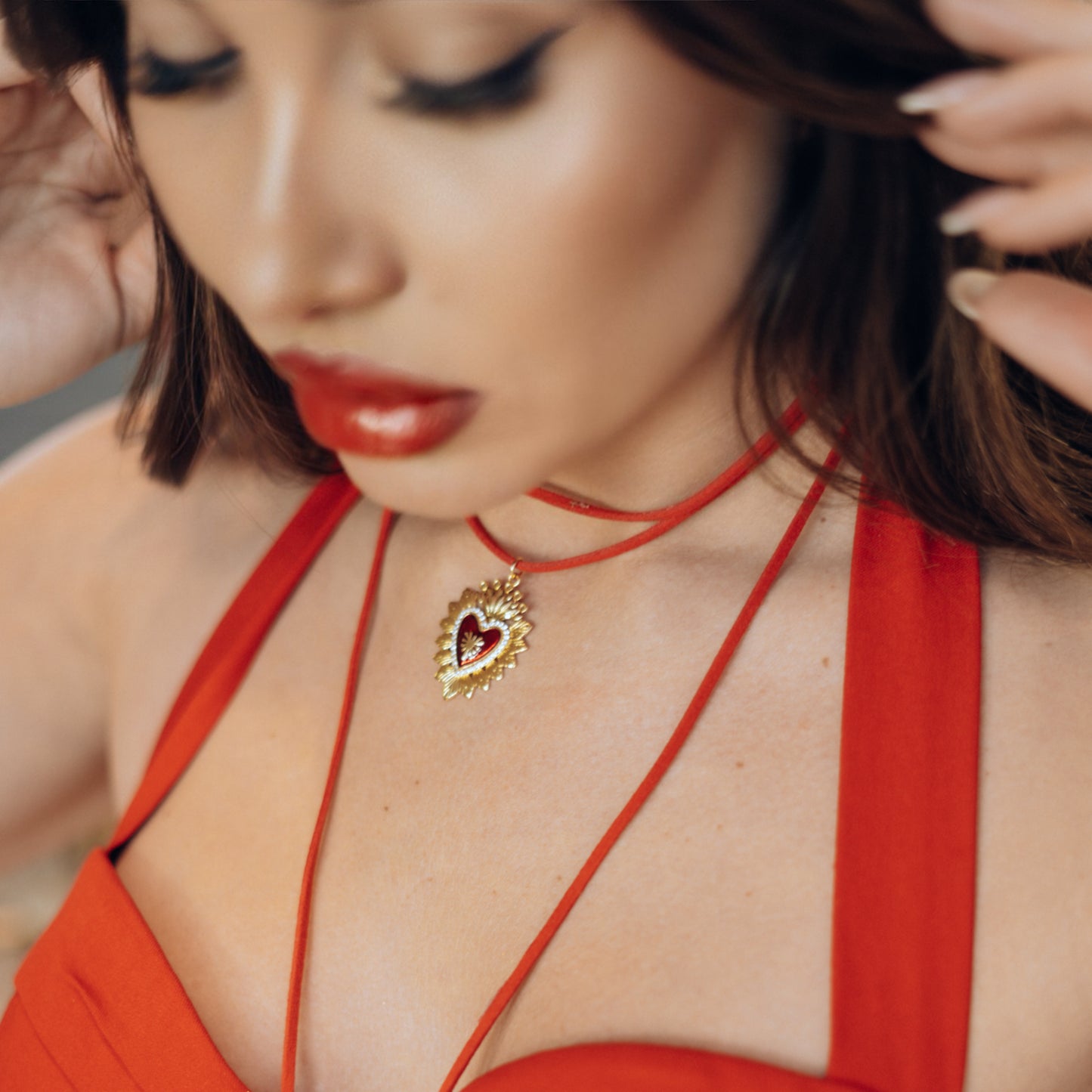 Spicy Red Necklace